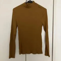 スタイルヒートリブタートルネックT（長袖）【yellow】