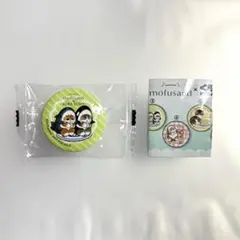 【③サメ&シャチ】mofusand×くら寿司 缶バッジ