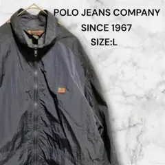 【美品】90s POLO JEANS ナイロンジャケット L ラルフローレン