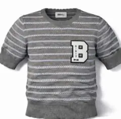 新品bibiy B. BORDER LOCK KNIT 正規品】Bibiy B. BORDER LOCK KNIT - メルカリ