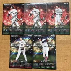 カルビー プロ野球チップス カード ヤクルトスワローズ5枚セット