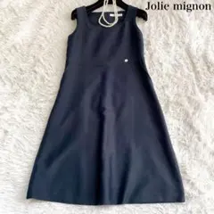 Jolie mignon マットダブルサテンジャンパースカート ワンピース 38のサムネイル