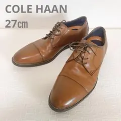 COLE HAAN コールハーン ビジネスシューズ ストレートチップ 27㎝ 茶のサムネイル