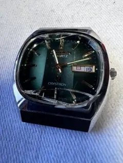 CITIZEN シチズン スペースエイジ 昭和レトロ 手巻き式 置時計 動作