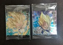 ドラゴンボール超戦士シールウエハース超　超絶感謝の十周年　ベジータ2枚セット