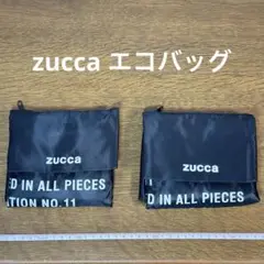 zucca エコバッグ 折りたたみ式 ブラックのサムネイル