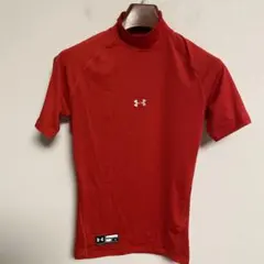 Under Armour レッド ハイネック Tシャツ Lのサムネイル