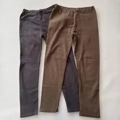 無印良品　レギンス　2本セット