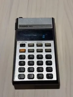 CASIO 電子懐中時計 MQ-1 電卓 レトロ シルバーカラー ウォッチ - メルカリ