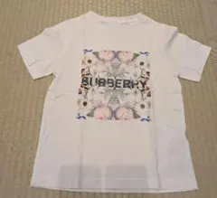 BURBERRY Tシャツ ホワイト 花柄 ロゴプリント6Yのサムネイル