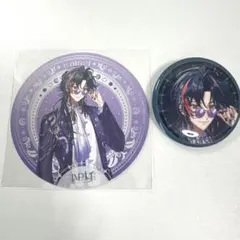 魁星 にじさんじ Impact 3SKM 特典コースター 缶バッジ