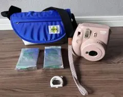 Fujifilm instax mini 8＋ ココア バックセット　チェキ