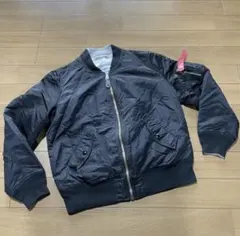 alpha ma-1 リバーシブル　グレー　ブラック