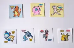 ポケモンパンシール ラッキーシール＆映画公開記念シール＆25周年記念シール