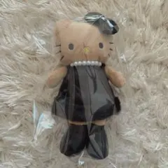 ハローキティ 黒ドレス ぬいぐるみ　インポート品
