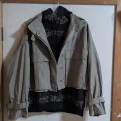 SUGARSPOONカーキ ミリタリージャケット