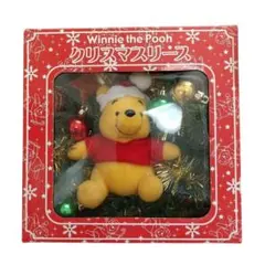 곰돌이 푸 クリスマスリース ぬいぐるみ付き ディズニー 箱付き