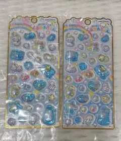 正規品　ウォーターシール あわわちゃん　メロウアクアリウム 2枚