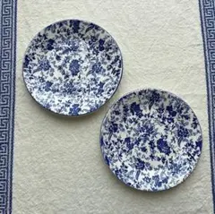 美品2枚◆NIMYポンパドール小皿オクトゴナルクレイユモントローカフェオレボウル