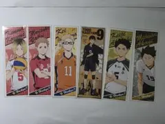 ハイキュー!! キャラクター ステッカー 6枚セット