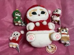 モフサンド クリスマスにゃん ぬいぐるみセット