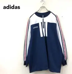 adidas◆◆ロング丈トレーナー/XO