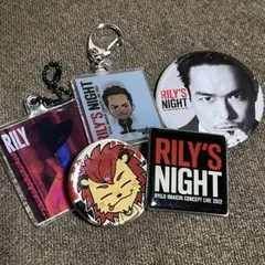 今市隆二 RILY'S NIGHT キーホルダー バッジ