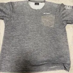 YONEX ヨネックス ポケット付きTシャツ グレー Lサイズのサムネイル
