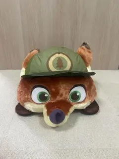 ズートピア　ズートピア２　赤いほっぺ　寝そべり　ニック・ワイルド ぬいぐるみ
