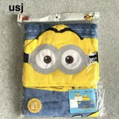 USJ ミニオン フード付きタオル デイブ　UV加工のサムネイル