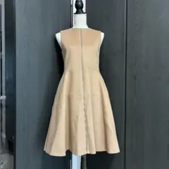 ADORE アドーア リネン マキシワンピースボリュームスリーブ