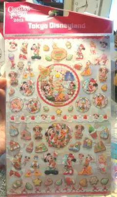 【貴重】2012年 ディズニーサンタヴィレッジ ステッカー 【未使用】