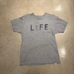 EEL Easy Earl LIFE プリント Tシャツ グレーのサムネイル