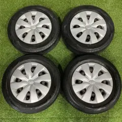 ヴィッツ純正スチールタイヤセット4本 165/70R14 管理270のサムネイル