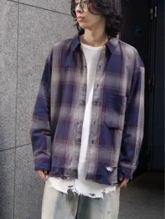 2026年最新】ancellm damaged flannel checkの人気アイテム - メルカリ