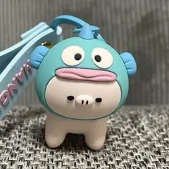 【新品未使用】サンリオ×モフモフフレンズ　なかよしマスコット　ブタ　ハンギョドンのサムネイル