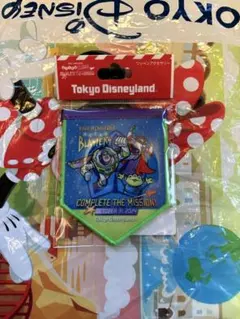 トイストーリー　バズ・ライトイヤーワッペンアクセサリー