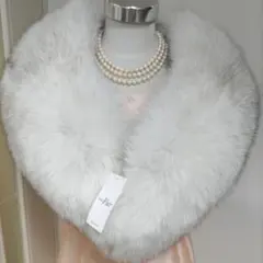 サガフォックス　ブルーFOX　成人式ショール　SAGAFOX　SAGAFURS