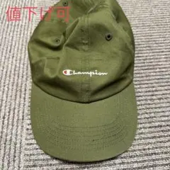 champion カーキー色 キャップのサムネイル