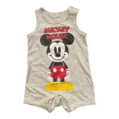 ミッキーマウスロンパース サイズ80