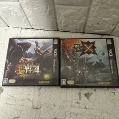 3DS モンスターハンター クロス.4 2本セット　モンハン