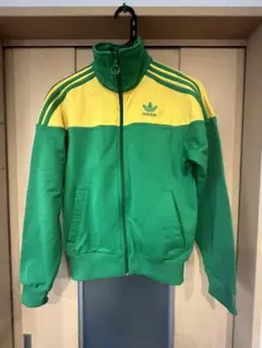 アディダス トラックジャケット OREGON グリーン×イエロー ジャージ