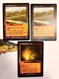 地熱の割れ目 用水路 foilセット