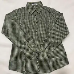 a.v.v チェック柄長袖シャツ サイズ38