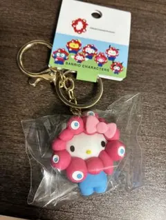 最安　大阪万博　EXPO2025 ミャクミャク サンリオ　キーホルダー　キティー