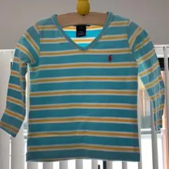 ラルフローレン 長袖 Tシャツ ボーダー 2T 90センチ
