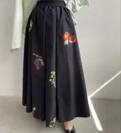 Ameri vintage】ELEANOR VOLUME TUCK SKIRT - メルカリ