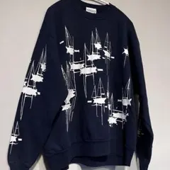 MISHIGAN RAG CO. ミシガンラグ 長袖スウェット 総柄