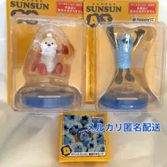 パペットスンスン　A賞D賞　おしゃべりフィギュア　絵あわせカード　Happyくじ