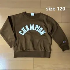 champion 裏起毛 ロゴトレーナー 120